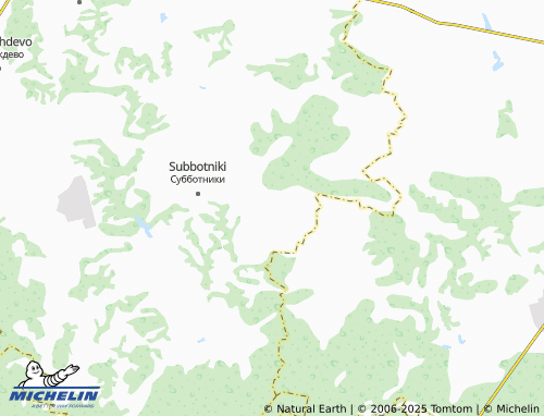 MICHELIN Verkhniye Opolenki map - ViaMichelin