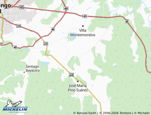 Mapa MICHELIN Ignacio López Rayón - ViaMichelin