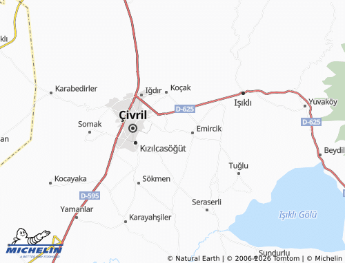 MICHELIN Haydan map - ViaMichelin