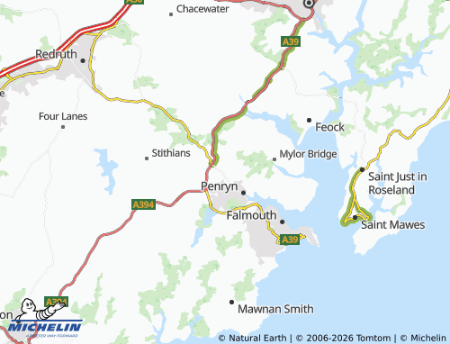 Carte MICHELIN Lower Treluswell - ViaMichelin
