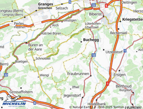 MICHELIN Unterramsern map - ViaMichelin