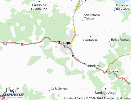 Mappa MICHELIN Las Glorias - ViaMichelin