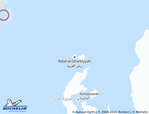 Mapa MICHELIN Rabd al-Gharbiyyah - ViaMichelin