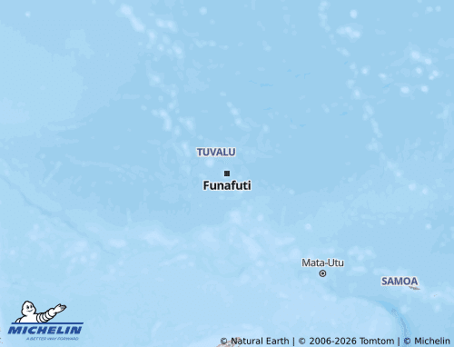 Mapa MICHELIN Tuvalu - ViaMichelin