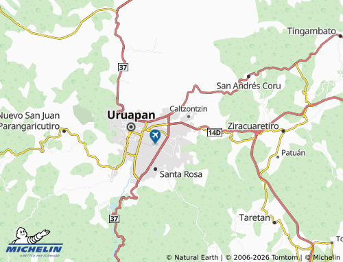 Mapa MICHELIN Jacarandas - ViaMichelin