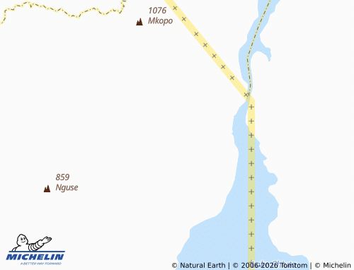 MICHELIN-Landkarte Nkhokwe - ViaMichelin
