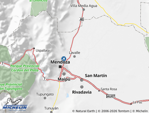 MICHELIN Lavalle map - ViaMichelin
