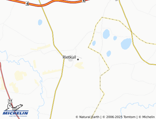 MICHELIN Rietkuil map - ViaMichelin
