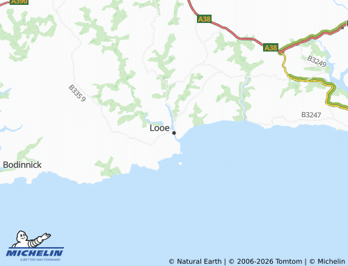 Carte MICHELIN Looe - ViaMichelin