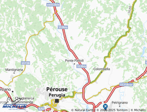 MICHELIN La Fratticiola-Casacce map - ViaMichelin