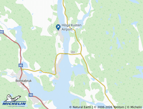 Carte MICHELIN Sandslån - ViaMichelin