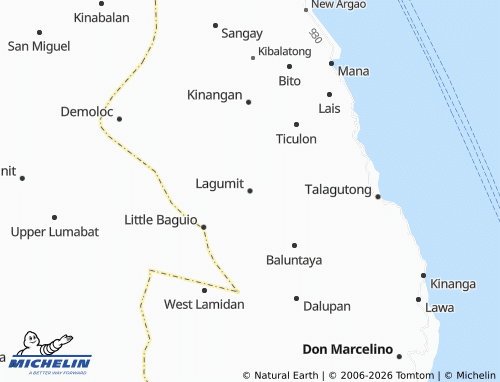 MICHELIN Lagumit map - ViaMichelin