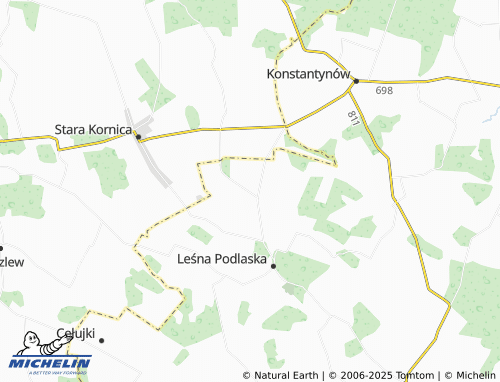 MICHELIN Nosów map - ViaMichelin