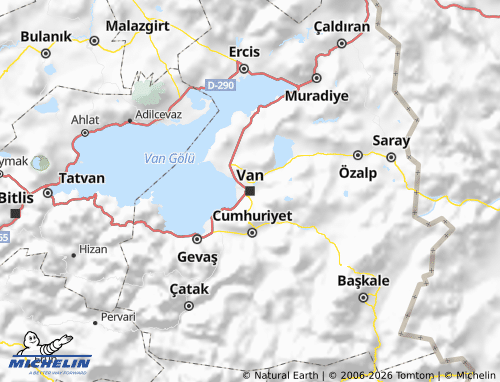 Mappa MICHELIN Van - ViaMichelin