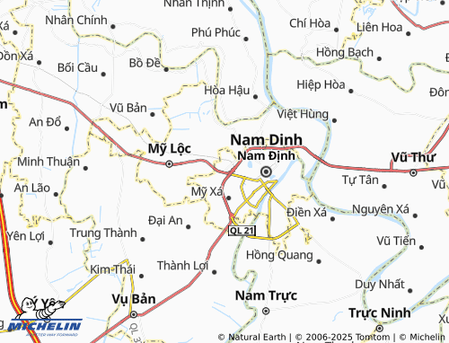 MICHELIN Lộc Hòa map - ViaMichelin