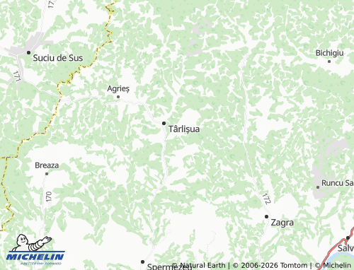 Mappa MICHELIN Răcăteșu - ViaMichelin