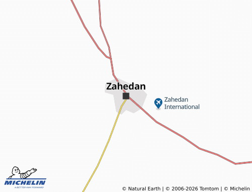 Mappa MICHELIN Zahedan - ViaMichelin