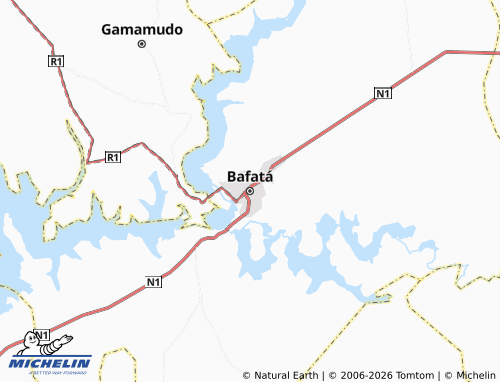 Mappa MICHELIN Bafatá - ViaMichelin