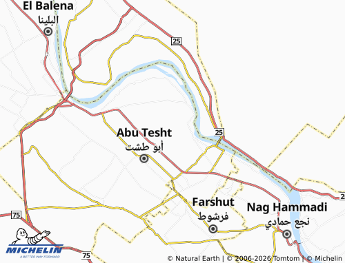Mappa MICHELIN Qaseer Bakhanis - ViaMichelin