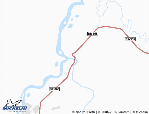 MICHELIN Guaicuí map - ViaMichelin