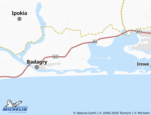 MICHELIN Ilado map - ViaMichelin