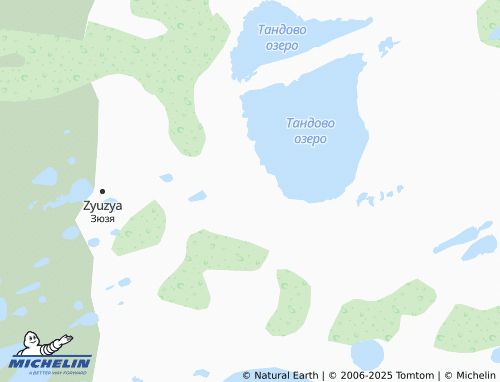 MICHELIN Novotandovo map - ViaMichelin