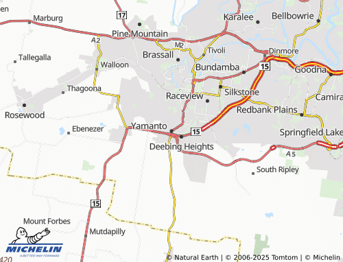 MICHELIN Yamanto map - ViaMichelin