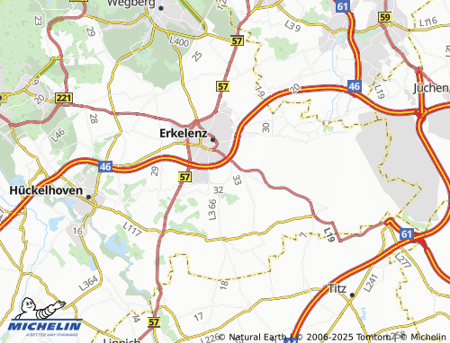 MICHELIN Bellinghoven map - ViaMichelin