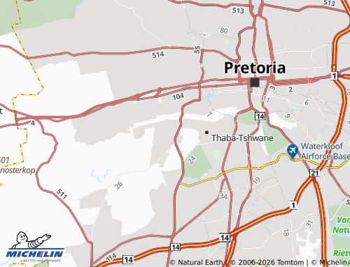 Mapa MICHELIN Claudius - ViaMichelin