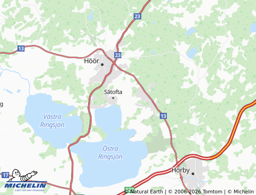 MICHELIN-Landkarte Ljungstorp - ViaMichelin