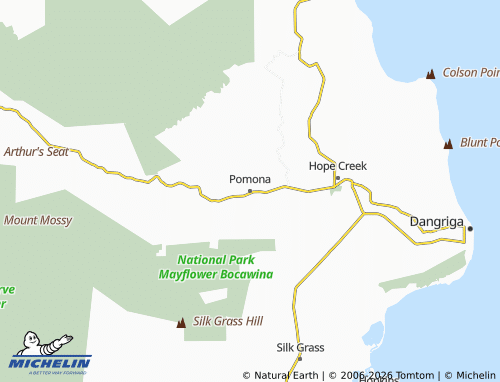 MICHELIN Pomona map - ViaMichelin