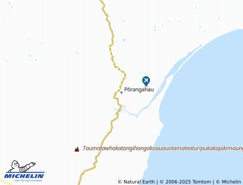 MICHELIN Pōrangahau map - ViaMichelin