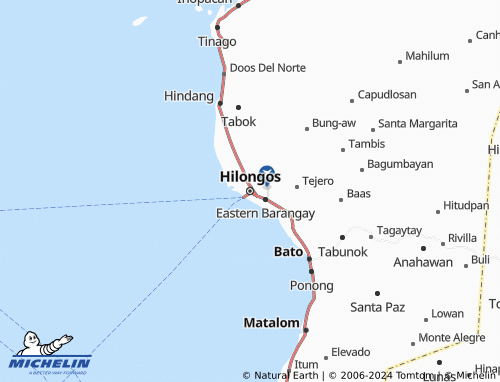 Mapa MICHELIN Hilongos - ViaMichelin