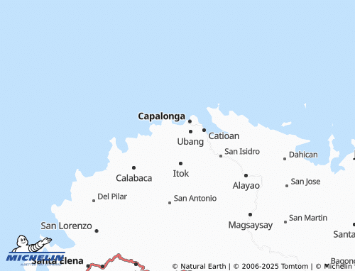 MICHELIN Camagsaan map - ViaMichelin