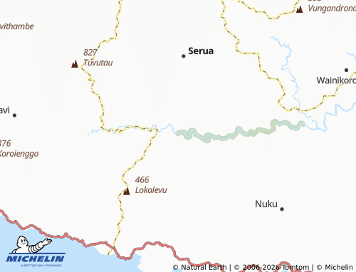 MICHELIN Nabukelevu map - ViaMichelin