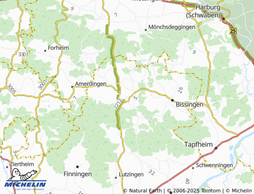 MICHELIN Warnhofen map - ViaMichelin