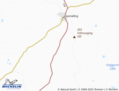 MICHELIN Hulongine map - ViaMichelin
