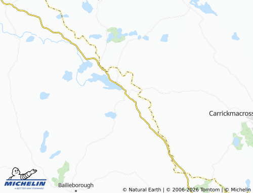 Carte MICHELIN Shercock - ViaMichelin