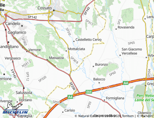 Mappa MICHELIN Gifflenga - ViaMichelin