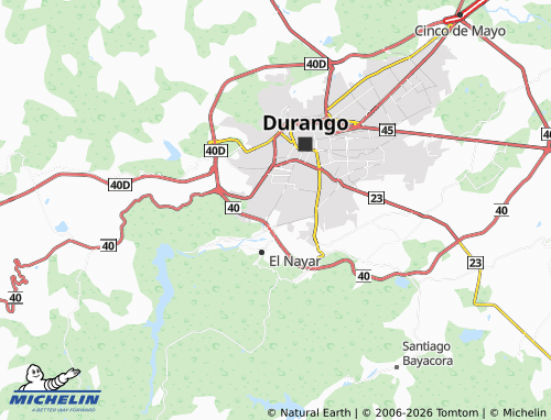 Mapa MICHELIN Santa Mónica - ViaMichelin