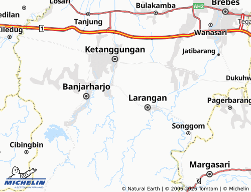 Mapa MICHELIN Kubangsari - ViaMichelin