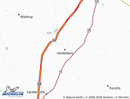 Mapa MICHELIN Heidelberg - ViaMichelin