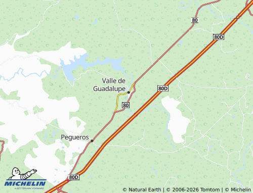 MICHELIN Valle de Aragón map - ViaMichelin