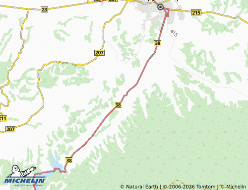 Mapa MICHELIN Šavrane - ViaMichelin