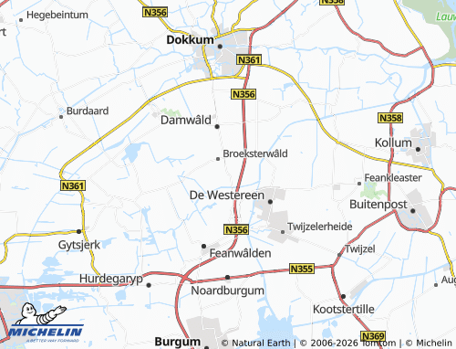 MICHELIN De Falom map - ViaMichelin