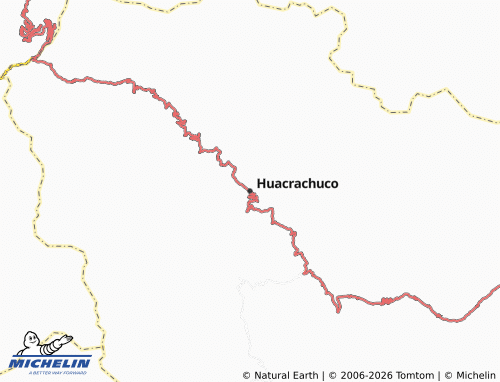 Kaart MICHELIN Huacrachuco - ViaMichelin
