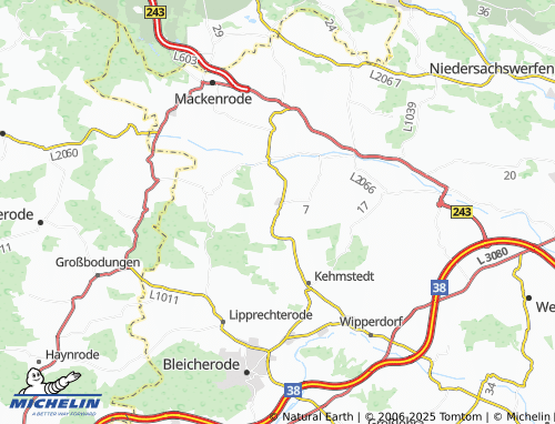 MICHELIN-Landkarte Friedrichsthal - ViaMichelin