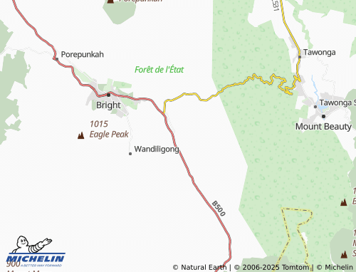 MICHELIN Freeburgh map - ViaMichelin