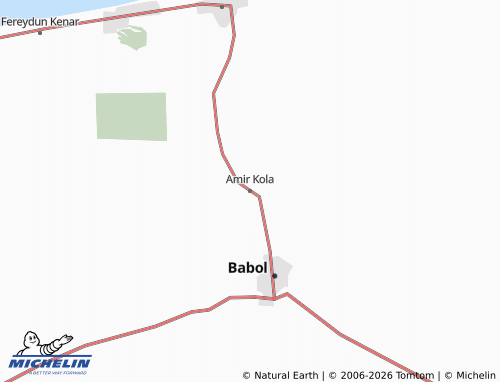 Mapa MICHELIN Amir Kola - ViaMichelin