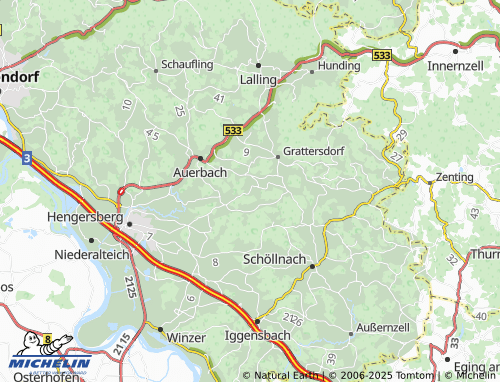 MICHELIN-Landkarte Wangering - ViaMichelin